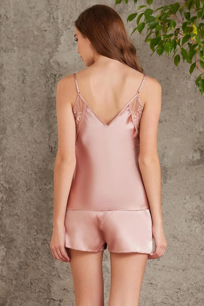 Pierre Cardin Kadın Saten 4'lü Takım