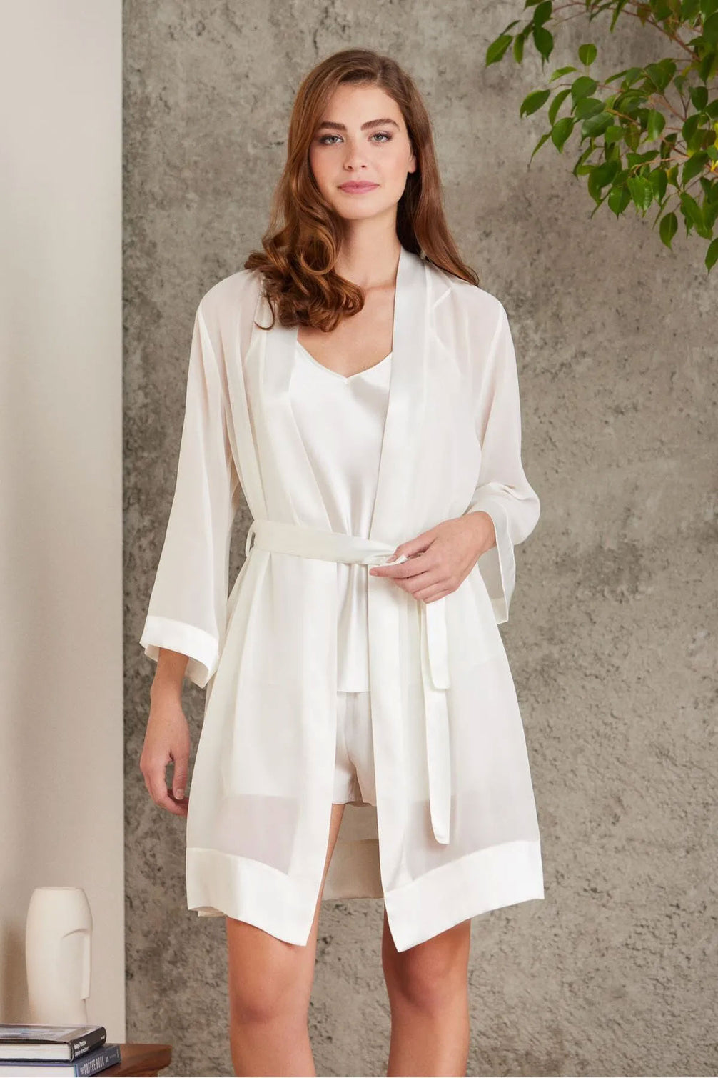 Pierre Cardin Kadın Saten 4'lü Takım
