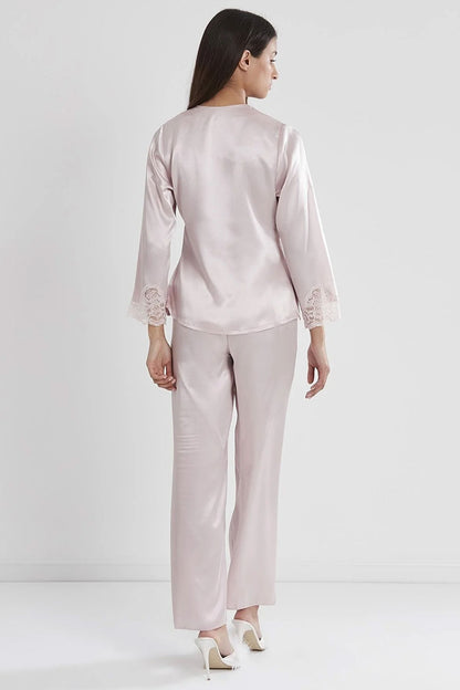 Pierre Cardin Kadın Saten Pijama Takımı