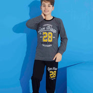 Pijamax Erkek Çocuk Pijama Takımı Uzun Kollu Baskılı