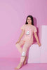 Pijamax Kız Çocuk Pijama Takımı Kısa Kollu Kedi Baskılı