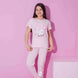 Pijamax Kız Çocuk Pijama Takımı Kısa Kollu Kedi Baskılı