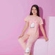 Pijamax Kız Çocuk Pijama Takımı Kısa Kollu Kedi Baskılı
