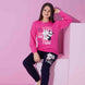 Pijamax Kız Çocuk Pijama Takımı Uzun Kollu Baskılı Panda