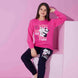 Pijamax Kız Çocuk Pijama Takımı Uzun Kollu Baskılı Panda