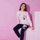Pijamax Kız Çocuk Pijama Takımı Uzun Kollu Baskılı Panda