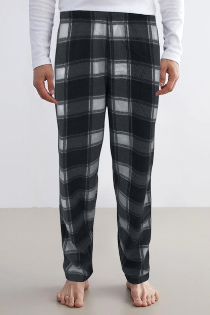 Pijamoni Erkek Tek Alt Eşofman Polar