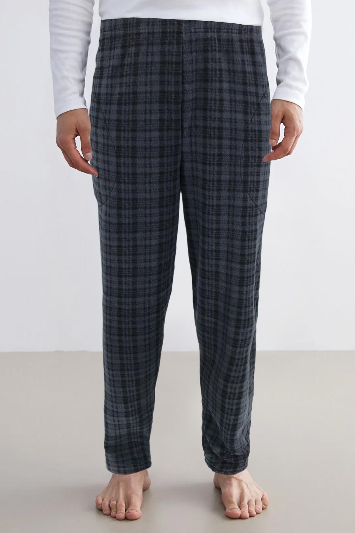 Pijamoni Erkek Tek Alt Eşofman Polar