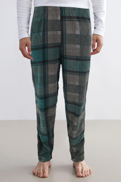 Pijamoni Erkek Tek Alt Eşofman Polar