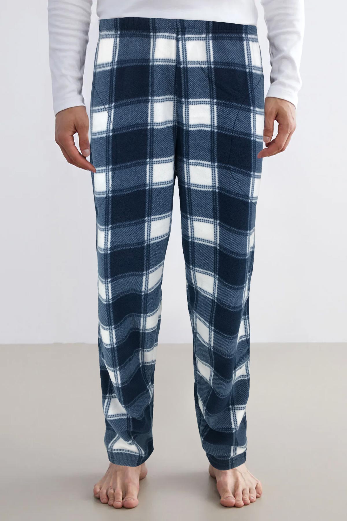 Pijamoni Erkek Tek Alt Eşofman Polar