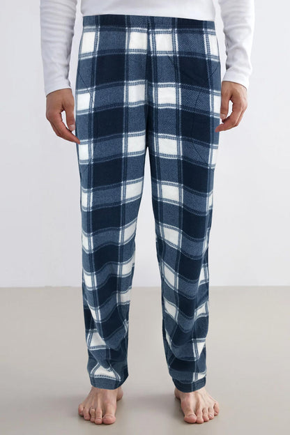 Pijamoni Erkek Tek Alt Eşofman Polar