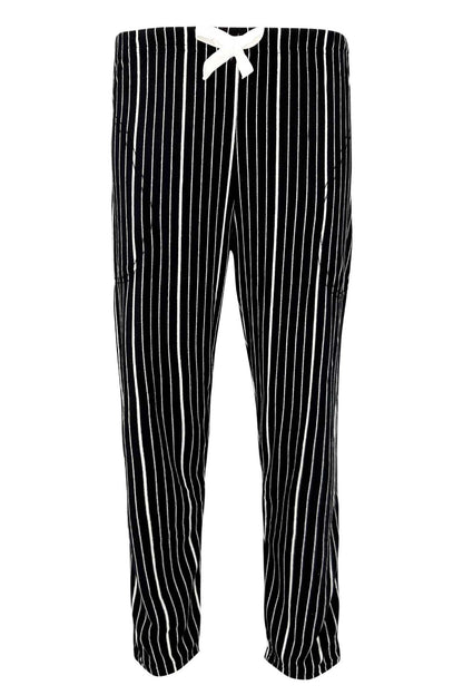 Pijamoni Kadın Tek Alt Pijama Baskılı Kadife