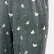 Pijamoni Kadın Tek Alt Pijama Baskılı Kadife