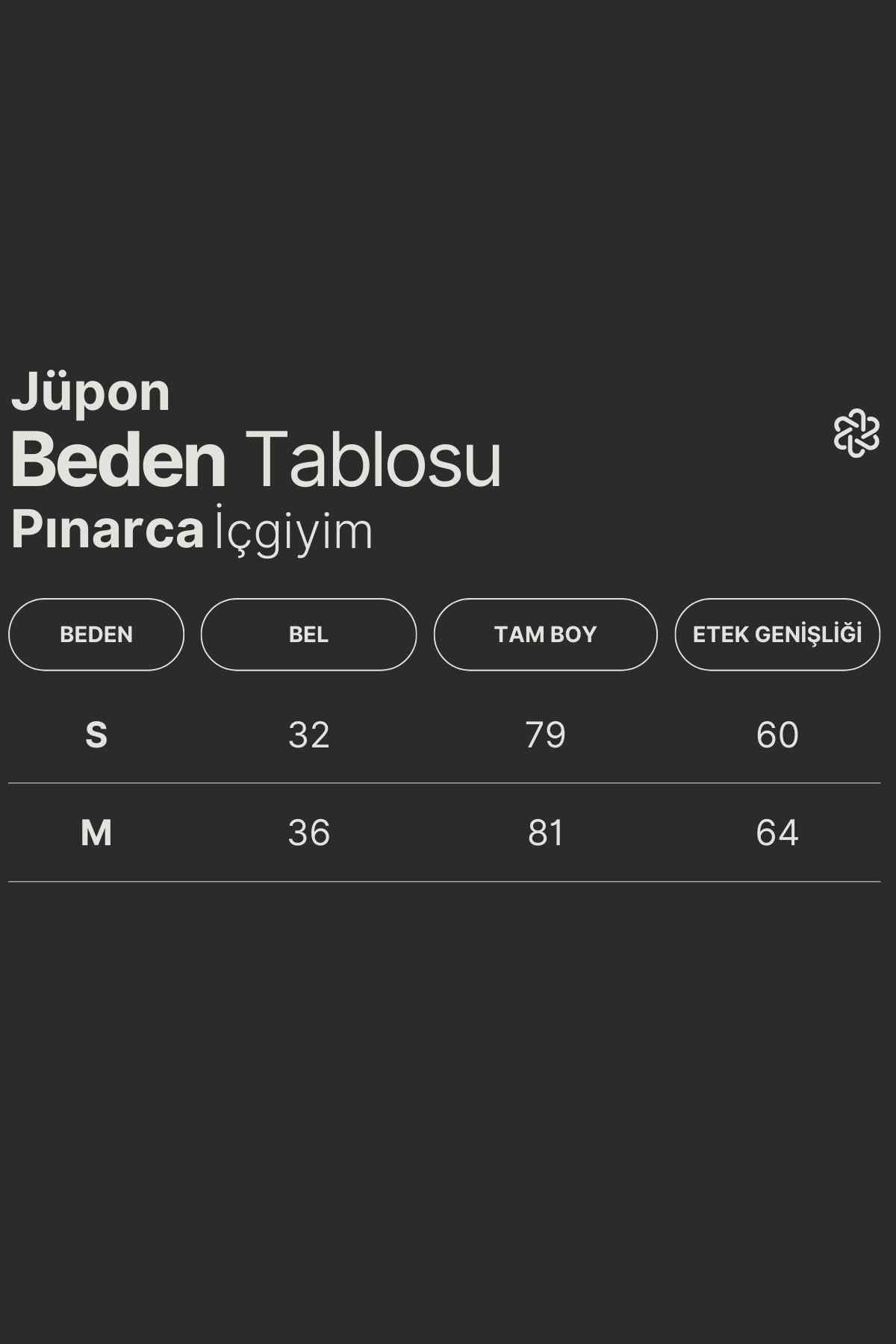 Pınar Kadın Jüpon Astar Diz Altı