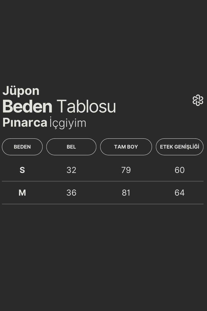 Pınar Kadın Jüpon Astar Diz Altı