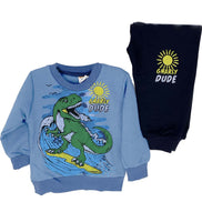 Pınarca Bebek Dinazor Desenli Pijama Takımı