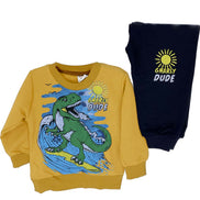 Pınarca Bebek Dinazor Desenli Pijama Takımı