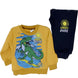 Pınarca Bebek Dinazor Desenli Pijama Takımı