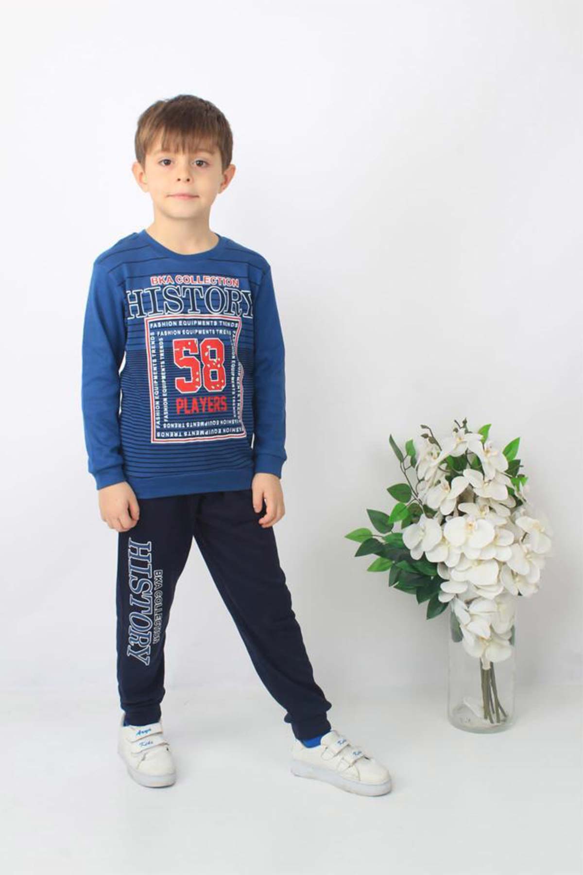Pınarca Erkek Çocuk 58 Baskılı Modelli Pijama Takımı