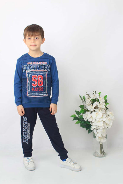 Pınarca Erkek Çocuk 58 Baskılı Modelli Pijama Takımı