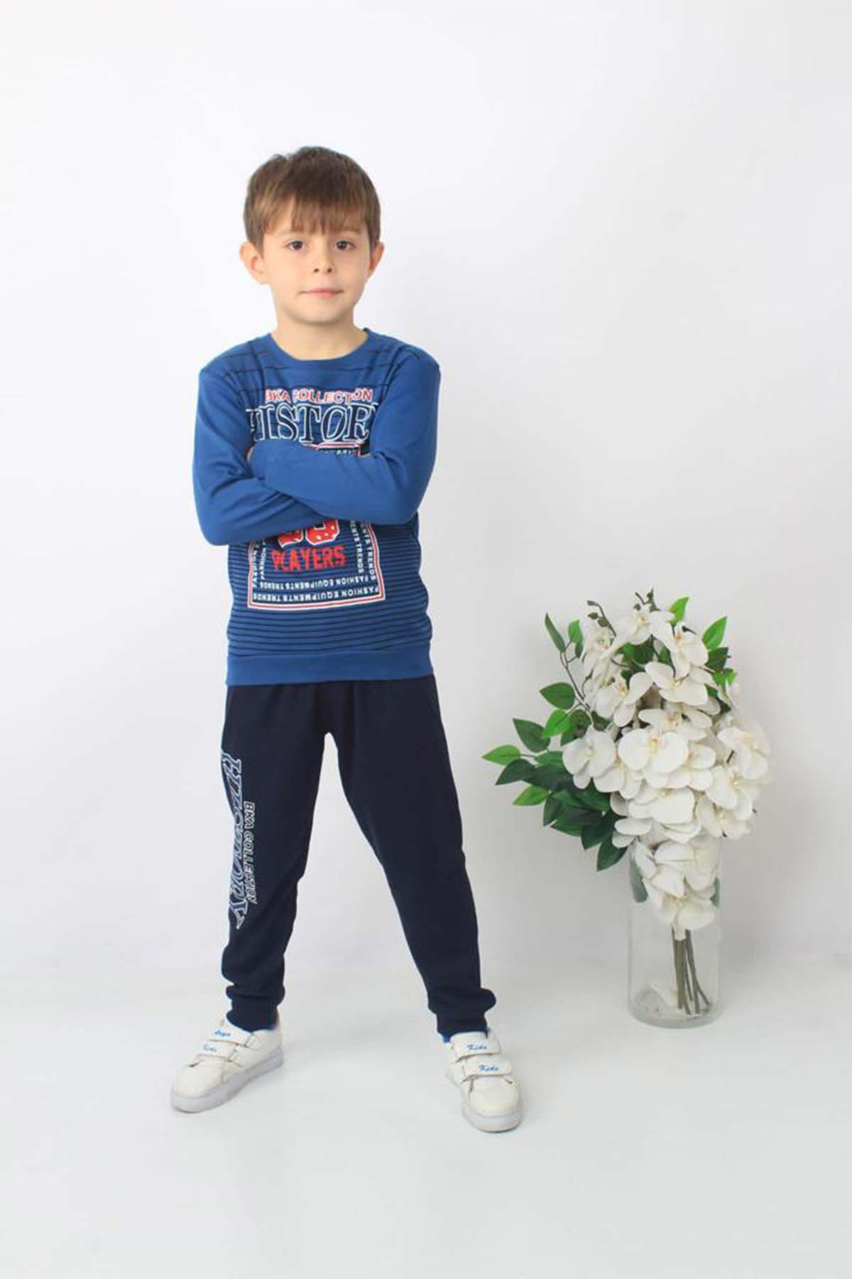 Pınarca Erkek Çocuk 58 Baskılı Modelli Pijama Takımı