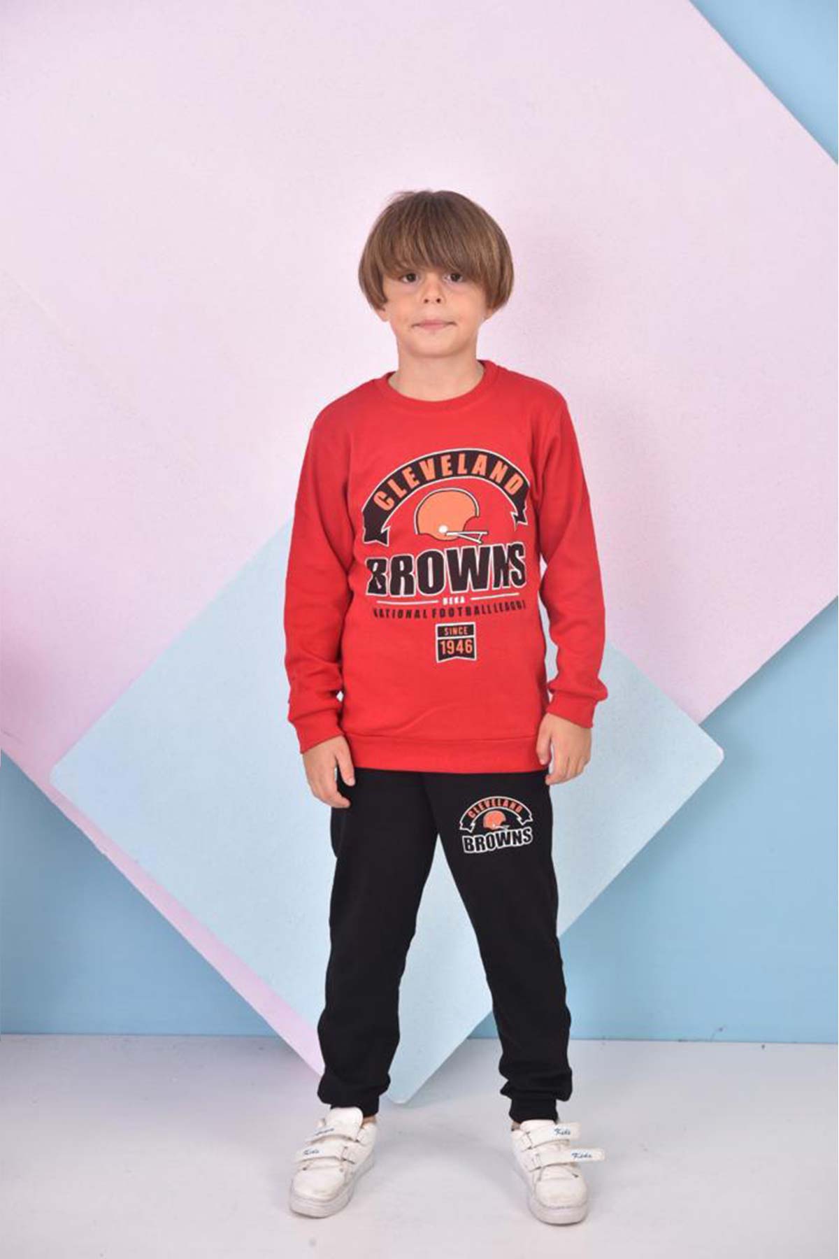 Pınarca Erkek Çocuk Browns Baskılı Pijama Takımı