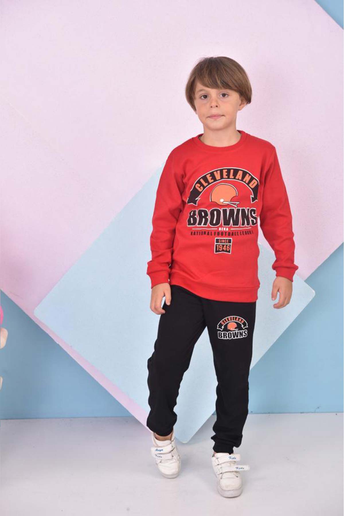 Pınarca Erkek Çocuk Browns Baskılı Pijama Takımı