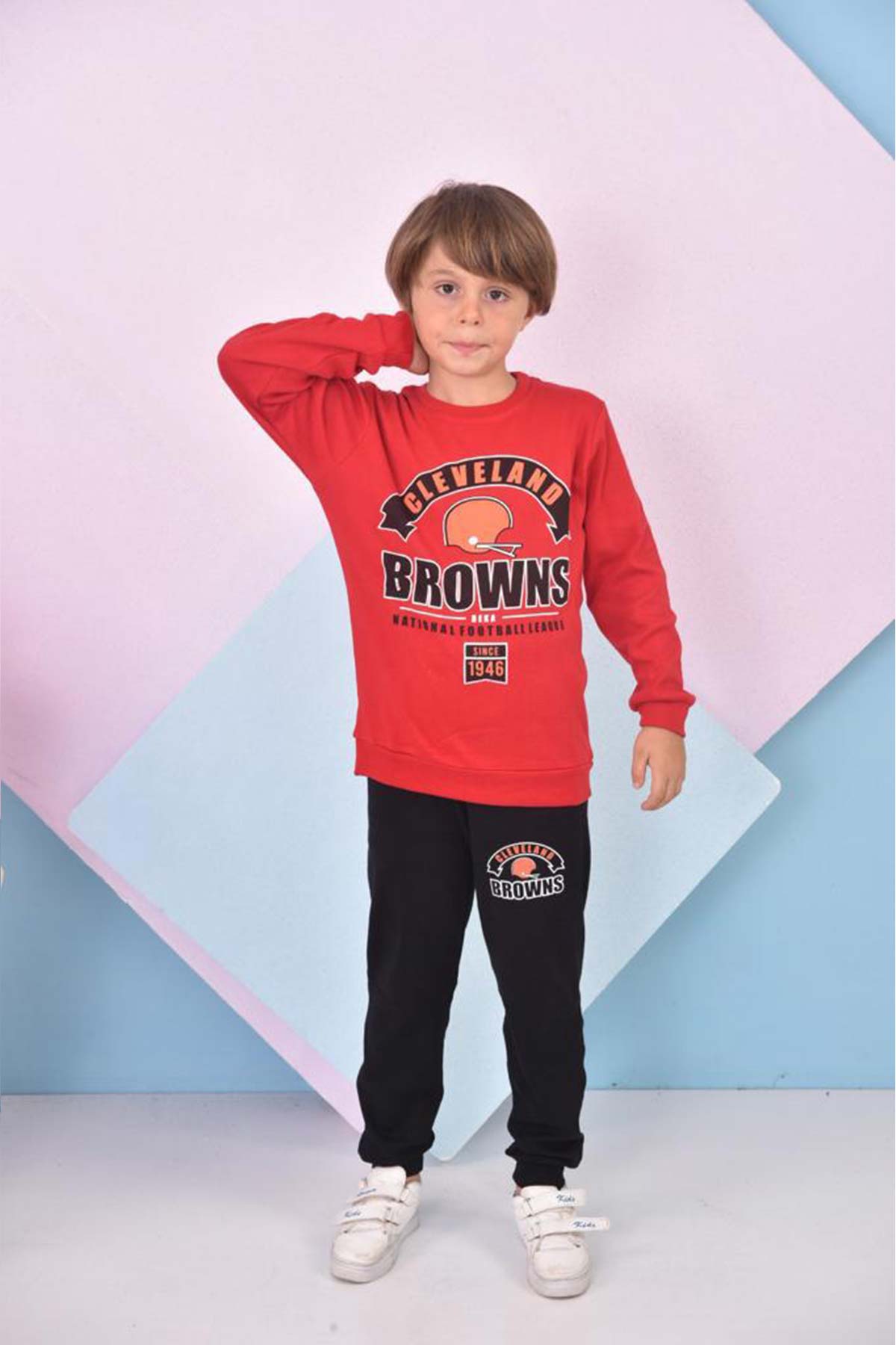 Pınarca Erkek Çocuk Browns Baskılı Pijama Takımı