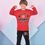 Pınarca Erkek Çocuk Browns Baskılı Pijama Takımı