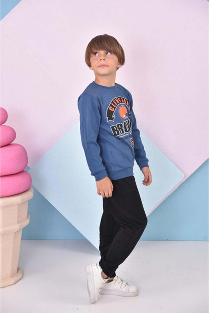 Pınarca Erkek Çocuk Browns Baskılı Pijama Takımı