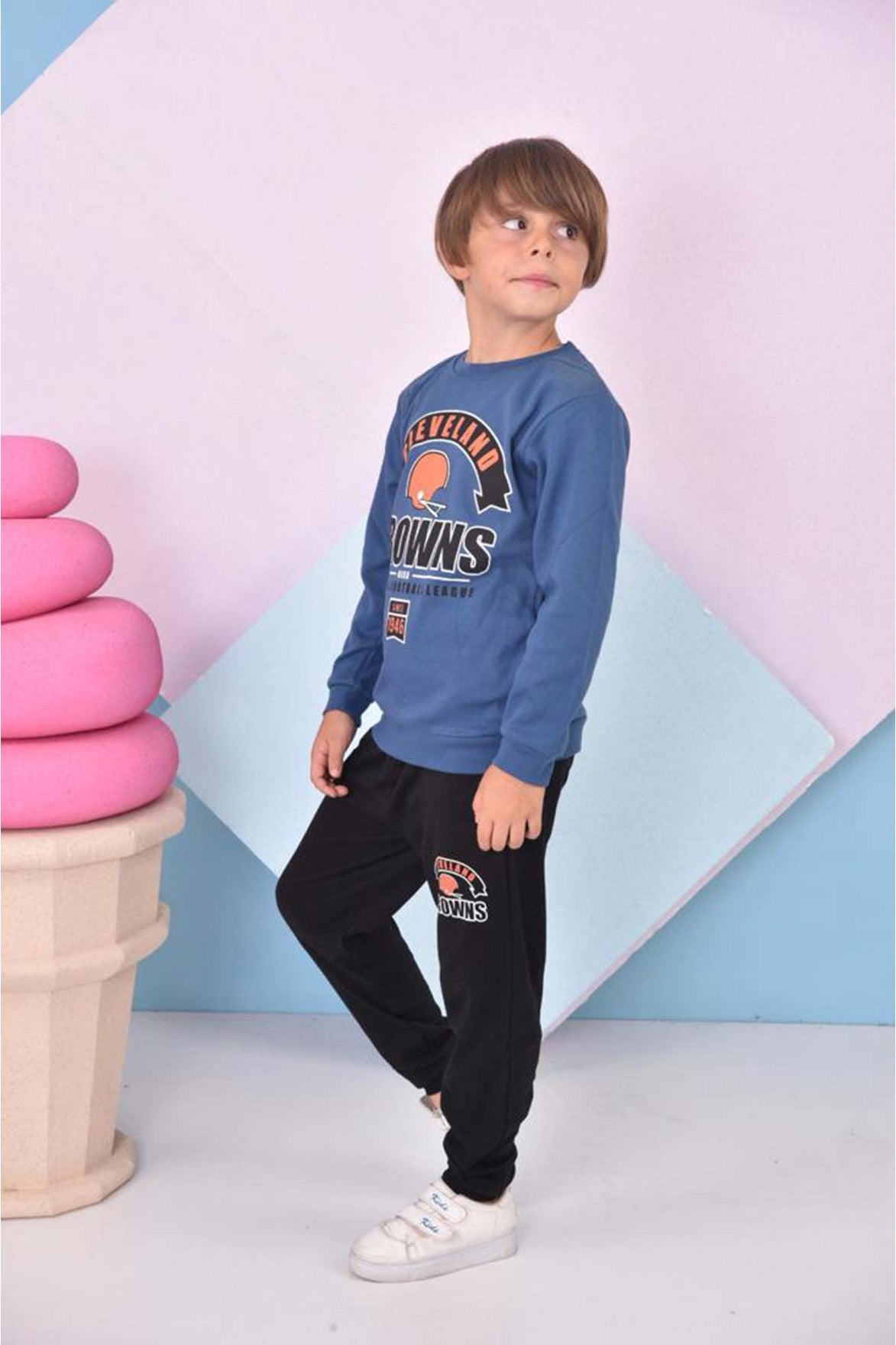 Pınarca Erkek Çocuk Browns Baskılı Pijama Takımı