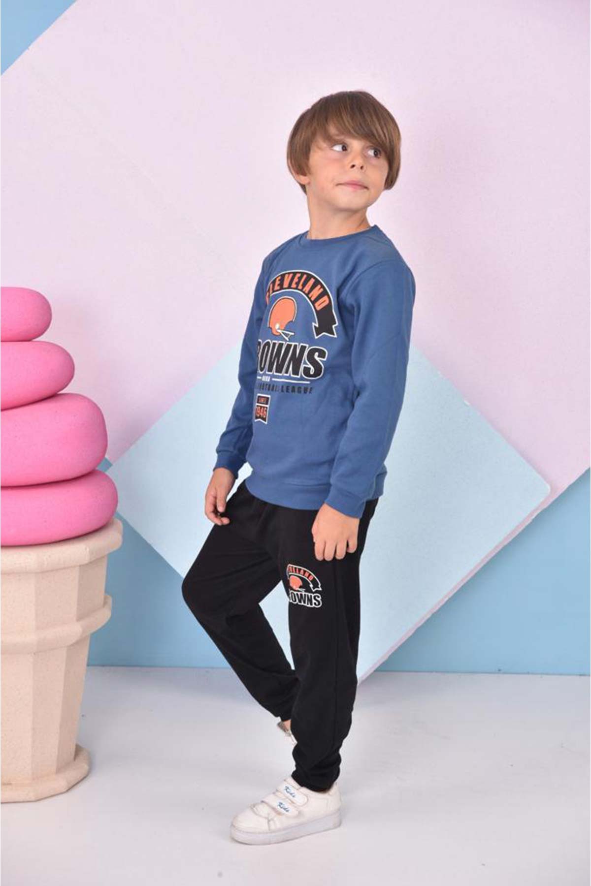 Pınarca Erkek Çocuk Browns Baskılı Pijama Takımı