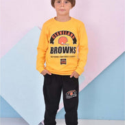 Pınarca Erkek Çocuk Browns Baskılı Pijama Takımı