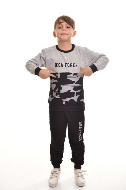 Pınarca Erkek Çocuk Force Pijama Takımı