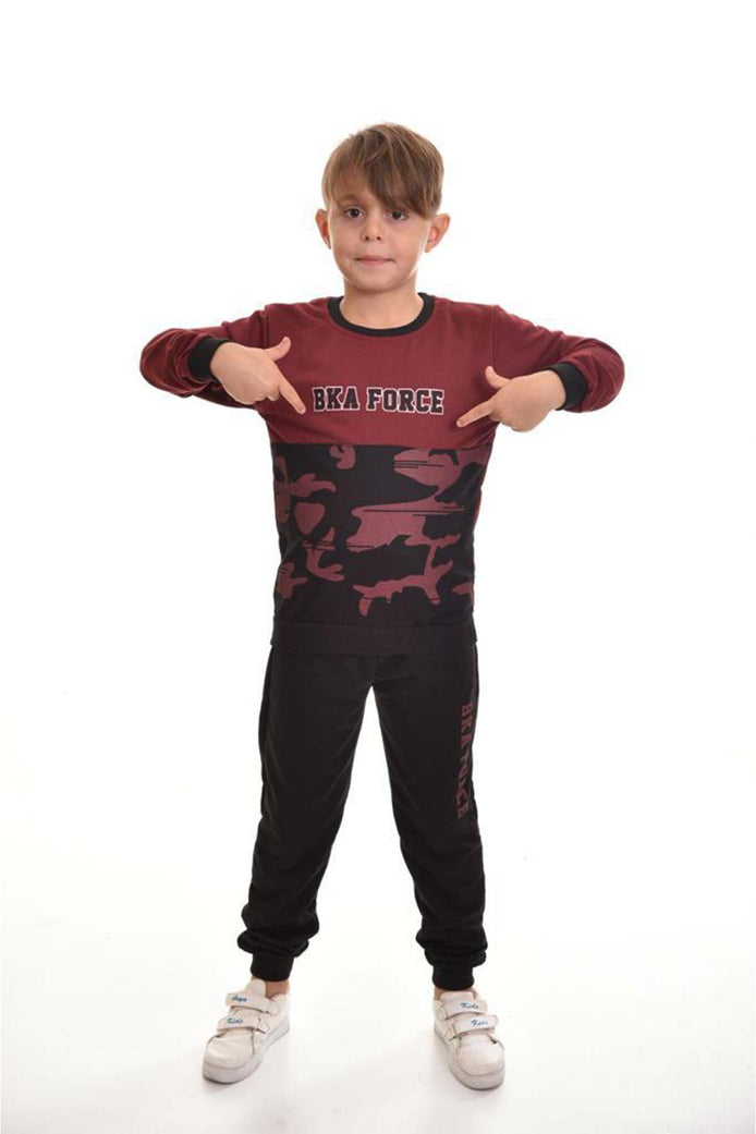 Pınarca Erkek Çocuk Force Pijama Takımı