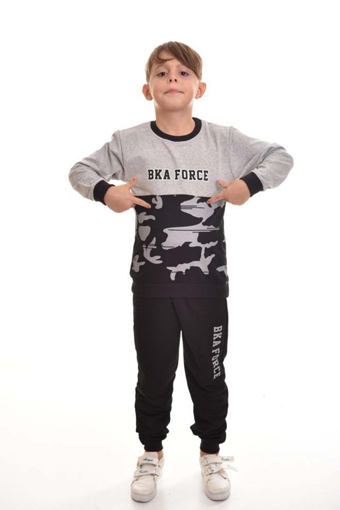 Pınarca Erkek Çocuk Force Pijama Takımı