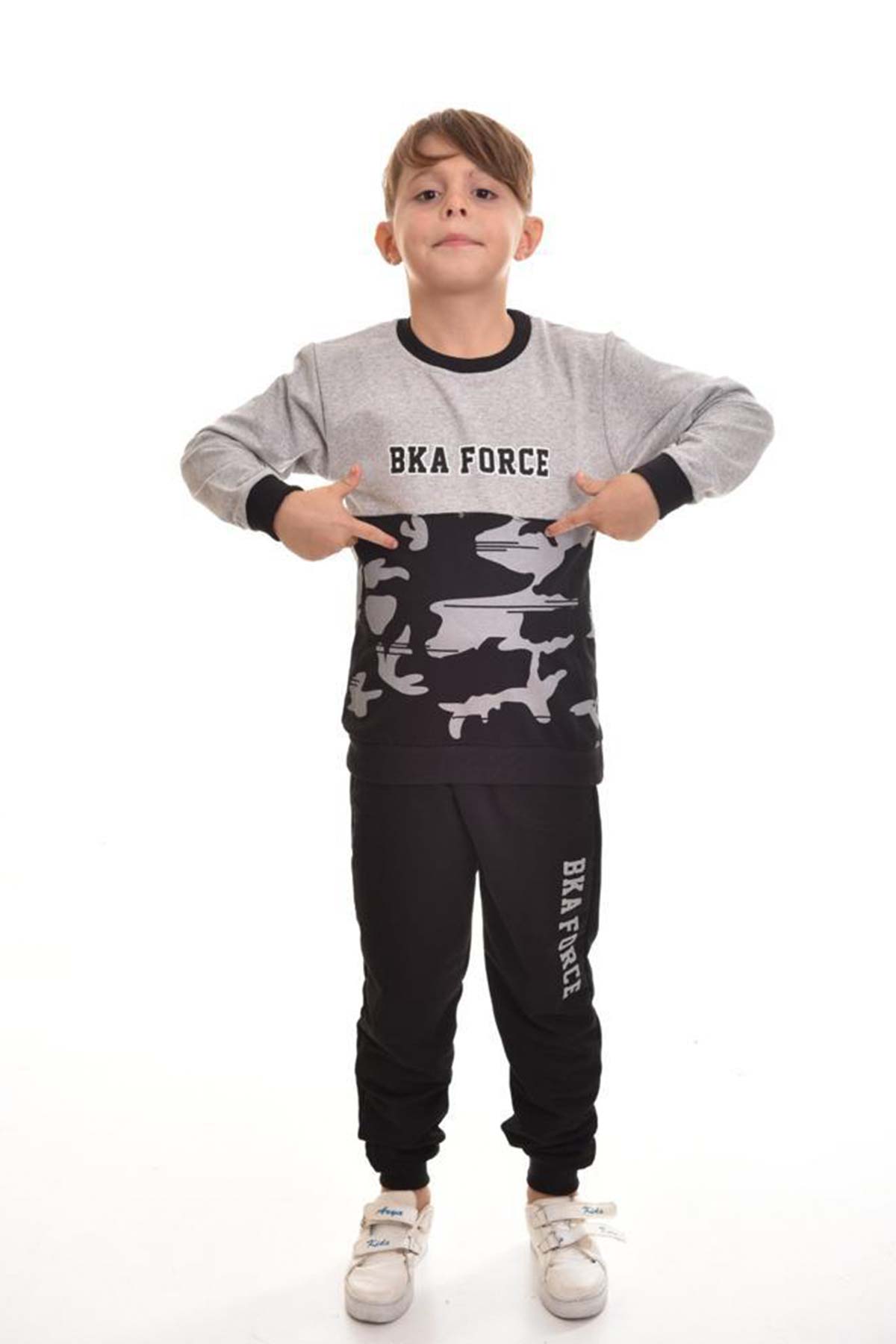 Pınarca Erkek Çocuk Force Pijama Takımı