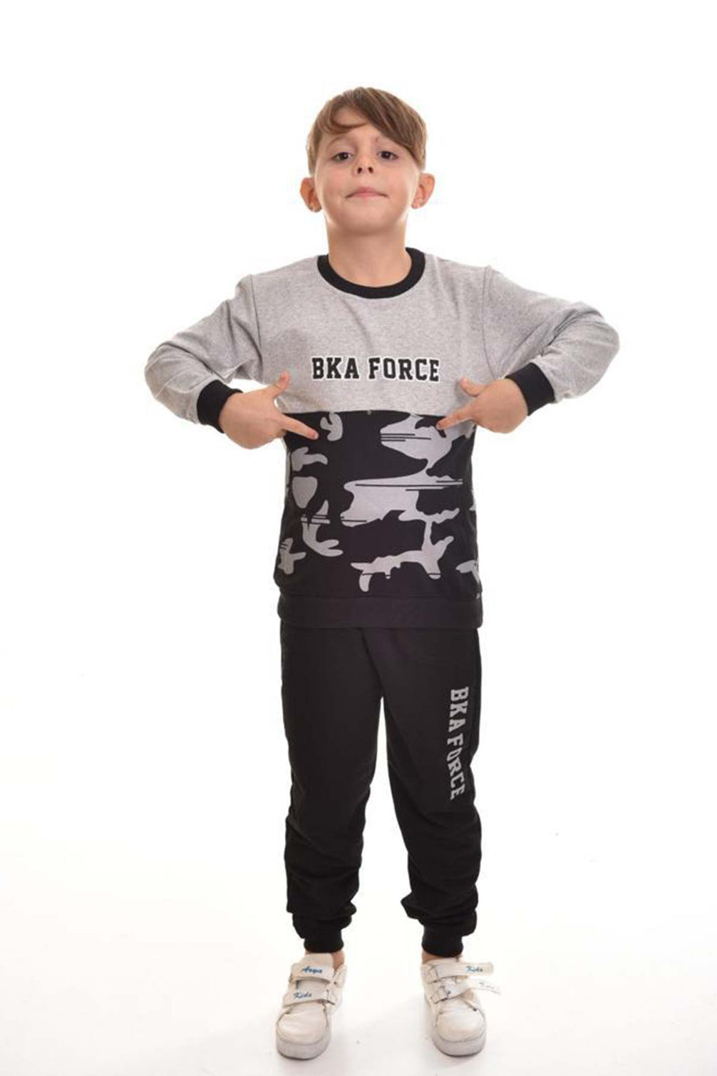 Pınarca Erkek Çocuk Force Pijama Takımı