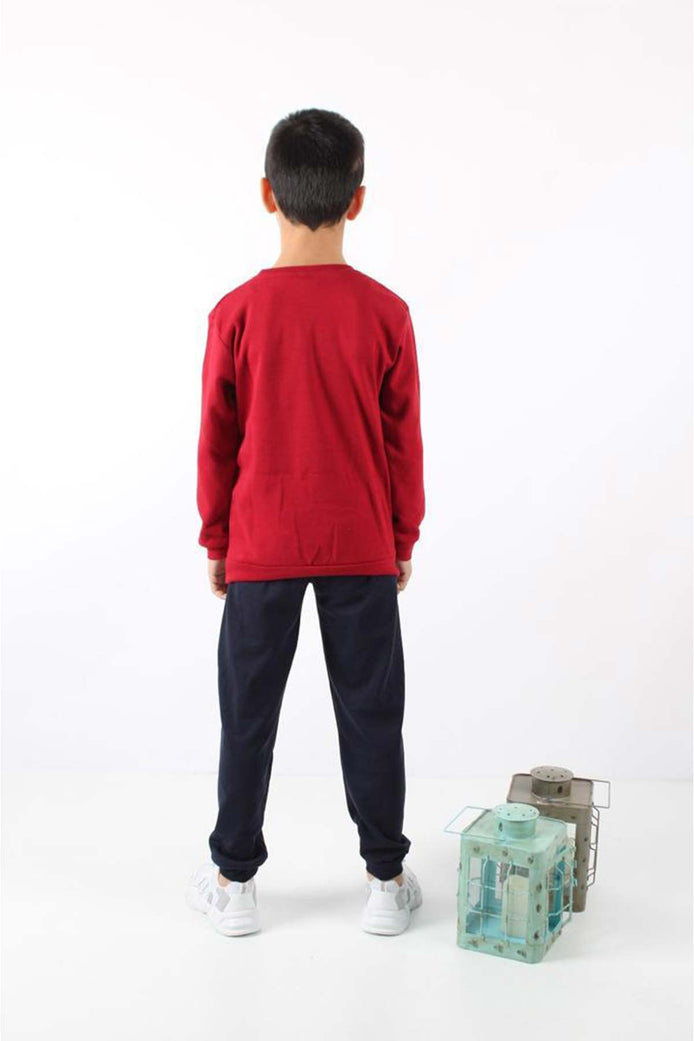 Pınarca Erkek Çocuk Good Baskılı Pijama Takımı