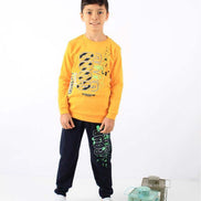 Pınarca Erkek Çocuk Good Baskılı Pijama Takımı