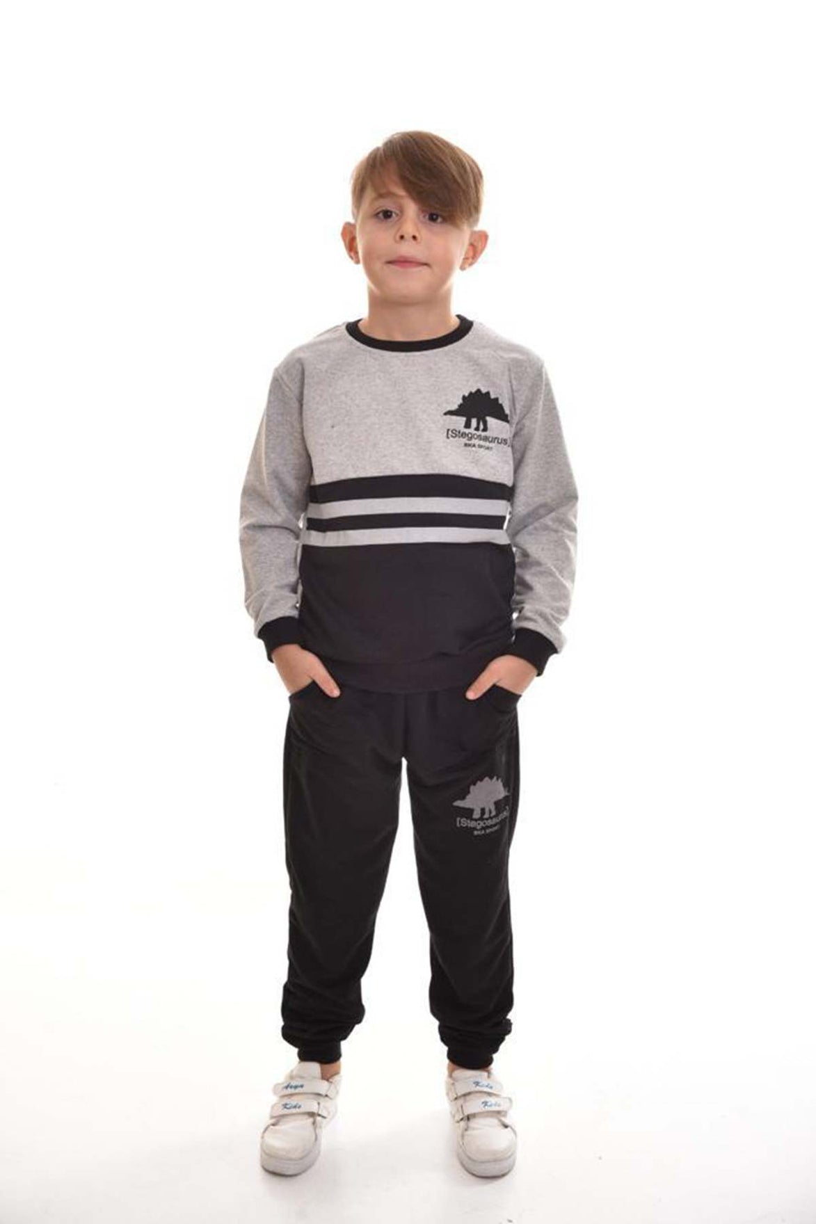 PINARCA Erkek Çocuk Stegosaurus Pijama Takımı