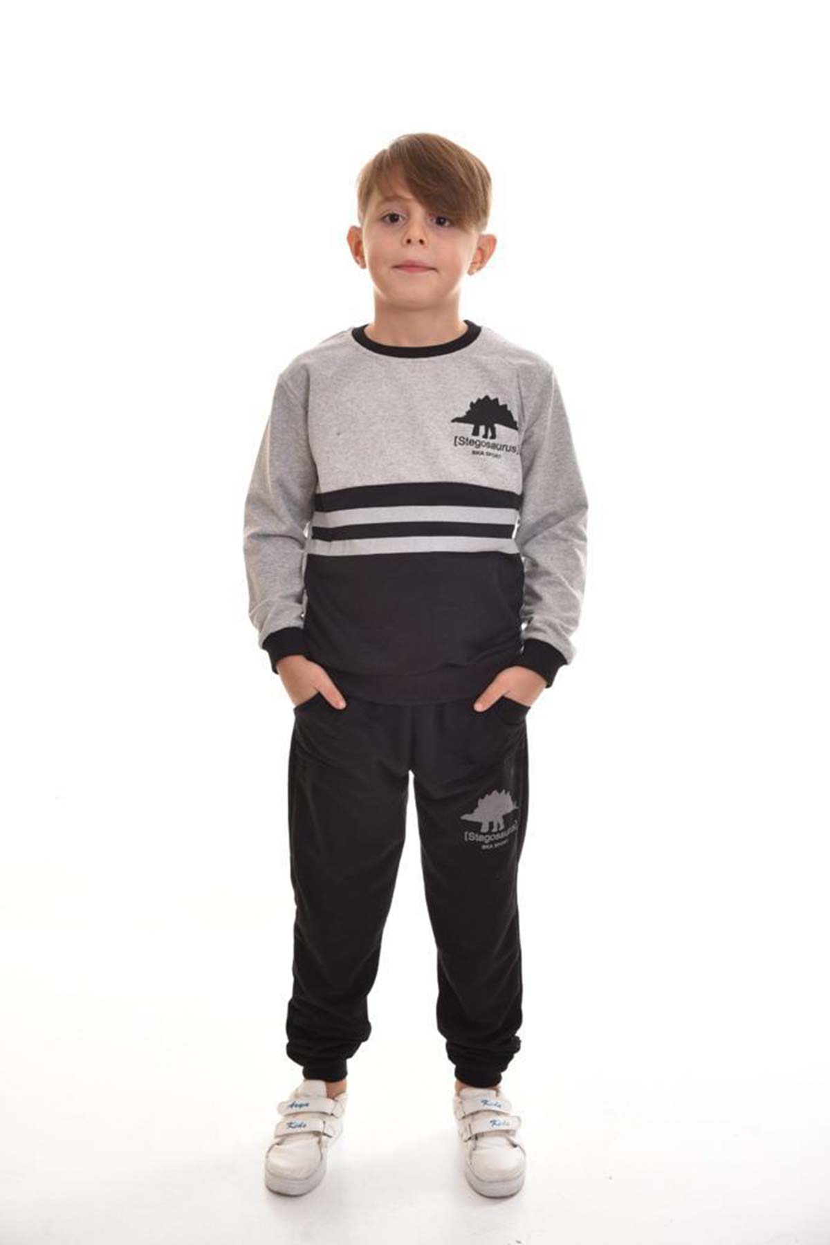 PINARCA Erkek Çocuk Stegosaurus Pijama Takımı