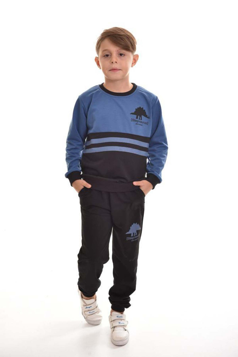 PINARCA Erkek Çocuk Stegosaurus Pijama Takımı