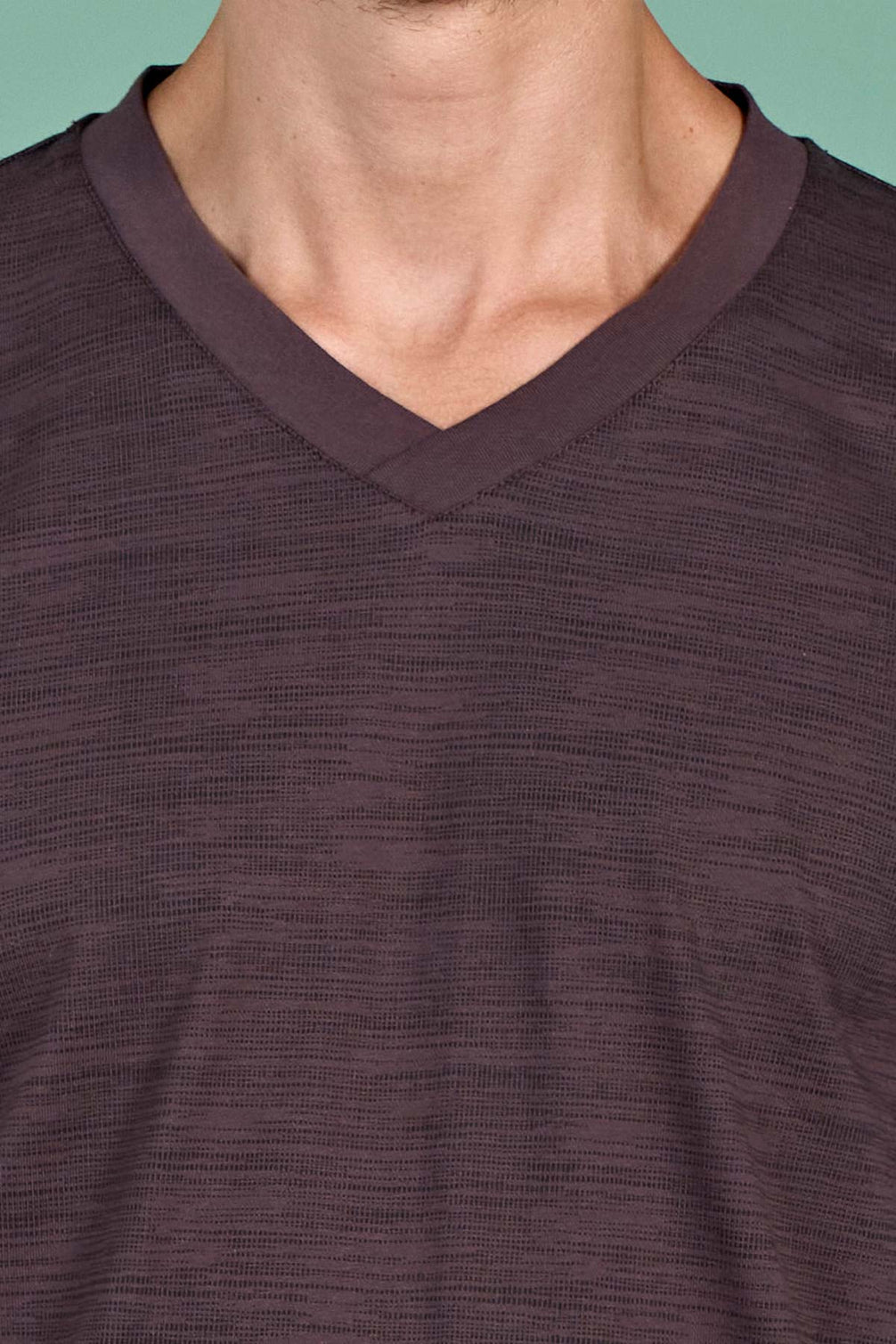 Pınarca Erkek Pijama Takımı Uzun Kollu V Yaka Büyük Beden Pamuklu