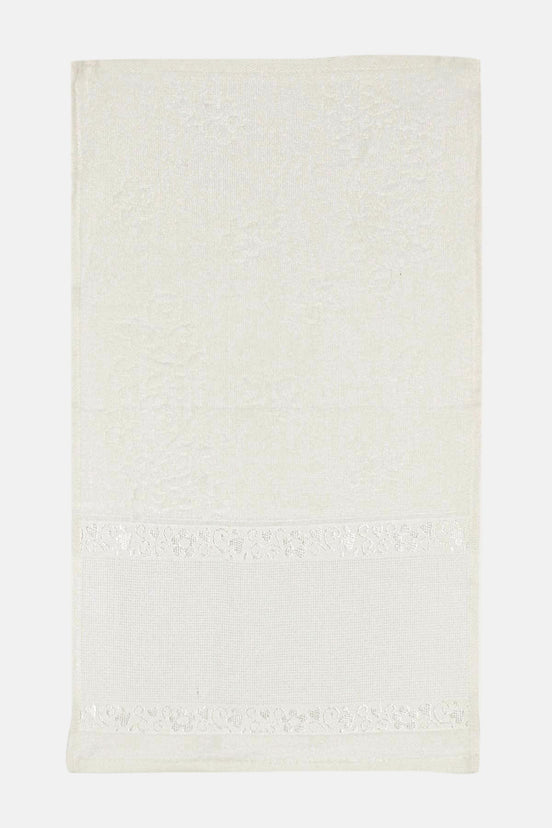 Pınarca Etamin İşlemelik Jakarlı Kadife Mutfak Havlusu 30x50