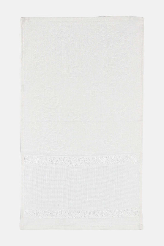 Pınarca Etamin İşlemelik Jakarlı Kadife Mutfak Havlusu 30x50
