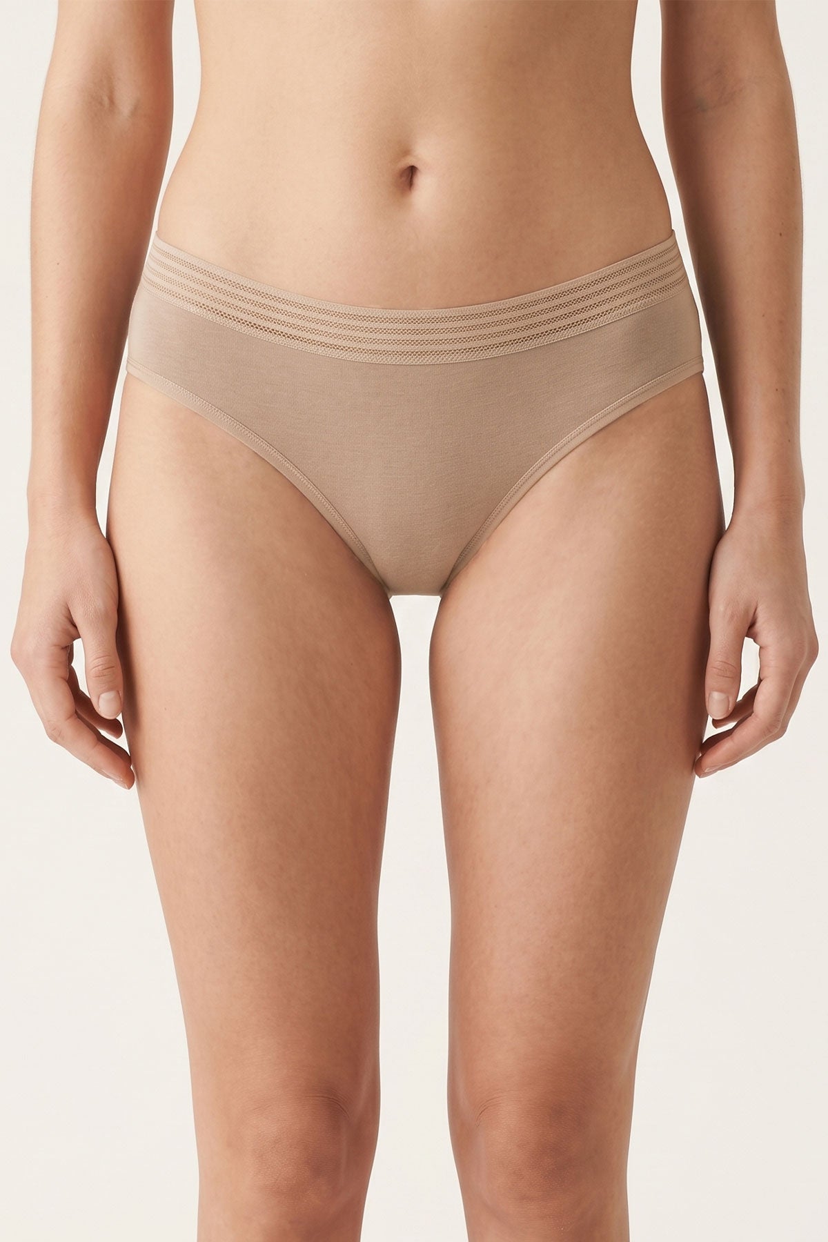 Pınarca Kadın Bikini Külot Bel Dantel Lastikli