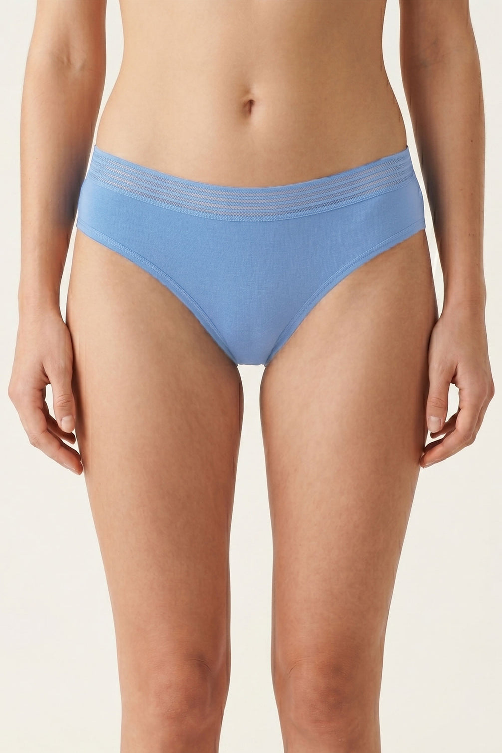 Pınarca Kadın Bikini Külot Bel Dantel Lastikli