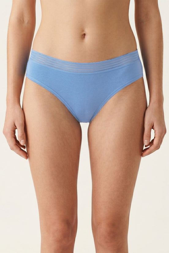 Pınarca Kadın Bikini Külot Bel Dantel Lastikli