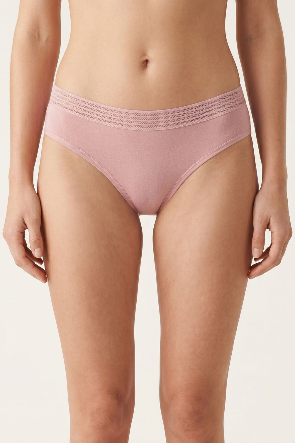 Pınarca Kadın Bikini Külot Bel Dantel Lastikli